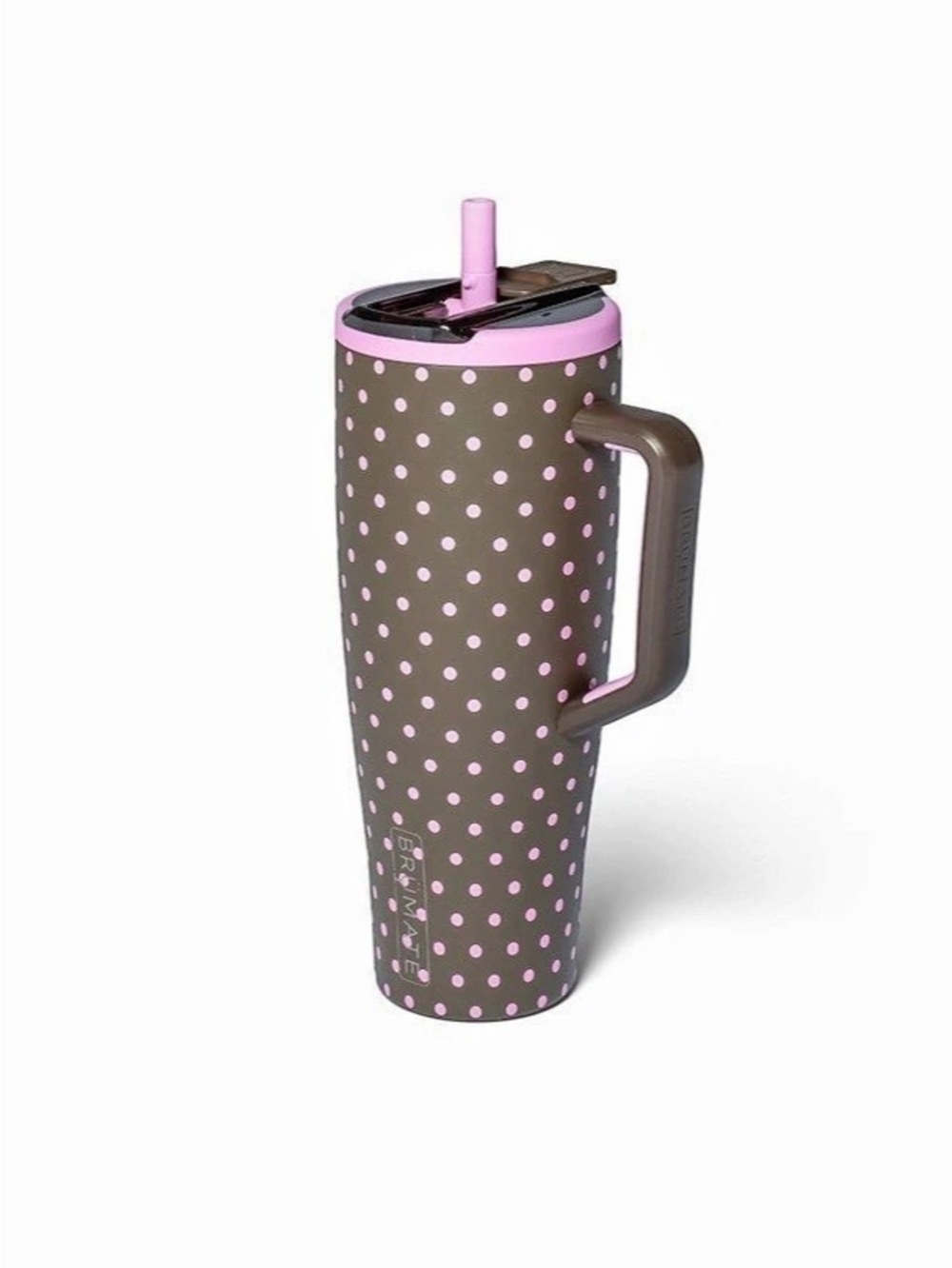 brümate era flip 40oz tumbler limited edition mocha dot